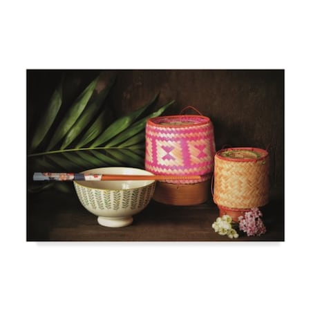 Christine Sainte-Laudy 'Time Of A Chinese Meal' Canvas Art,30x47
